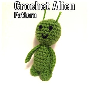 Crochet Alien Pattern - PDF Instructions Only