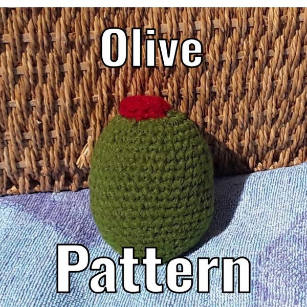 Crochet Olive Pattern - PDF Instructions Only