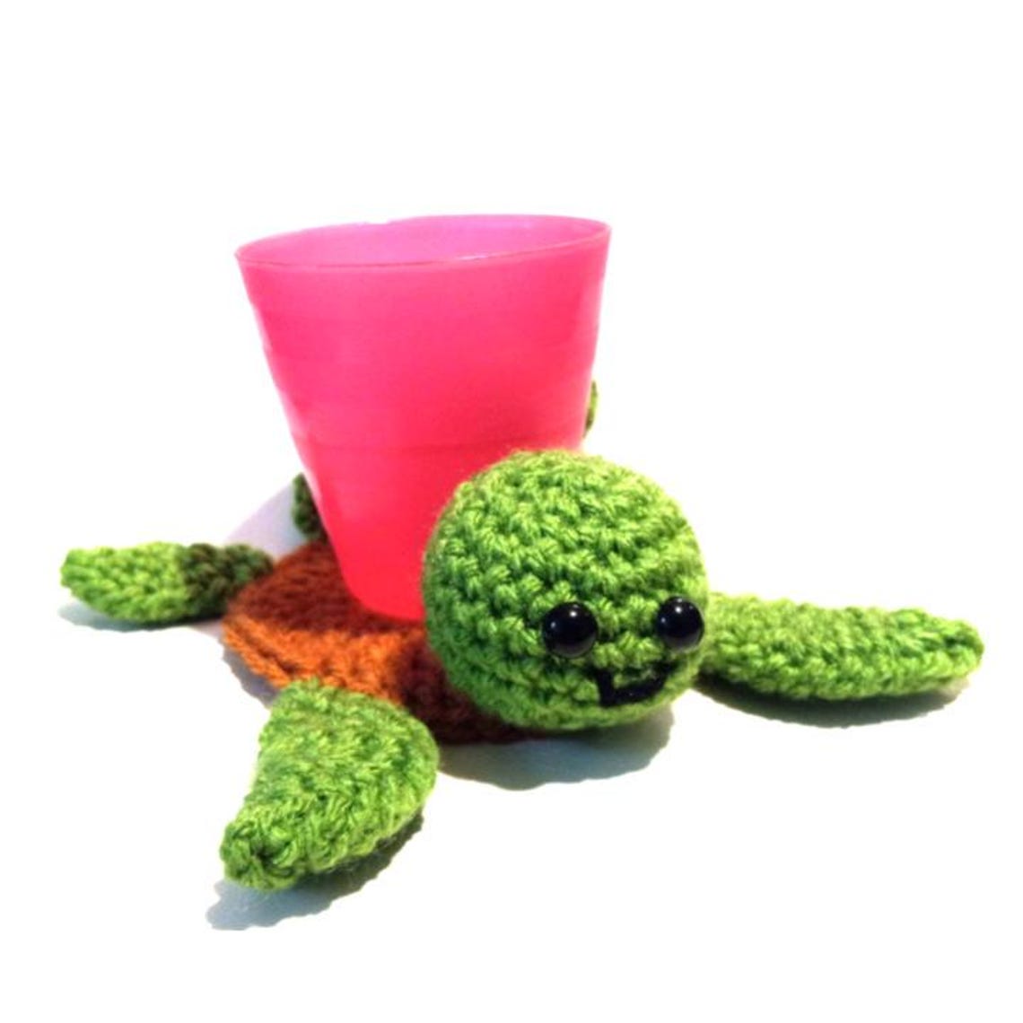 Crochet Turtle Coaster Pattern - PDF Instructions Only - Etsy