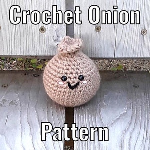 Crochet Onion Pattern - PDF Instructions Only