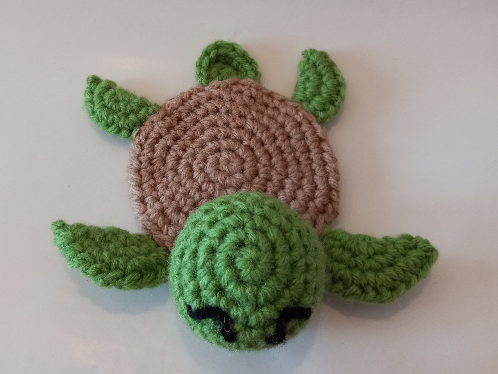 Crochet Turtle Coaster Pattern Animal Coaster Etsy