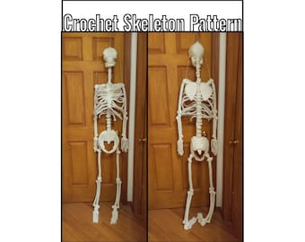 Crochet Skeleton Pattern - PDF Instructions Only