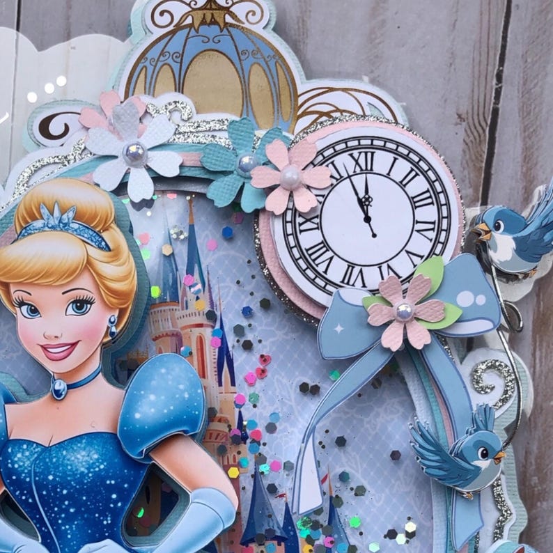 Cinderella Cake Topper - Princess Birthday Party - Princesses Cake ...