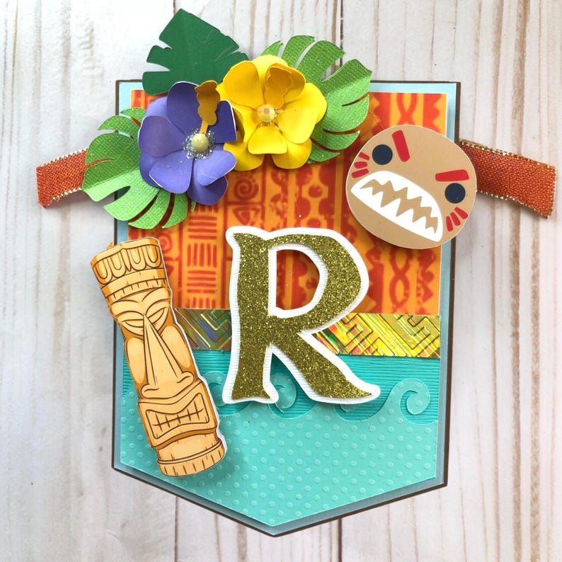 Moana Banner, Moana Party, Moana Birthday, Moana Party Wall Decoration, Moana Decorations 3D, Personalized Moana Banner bild 3