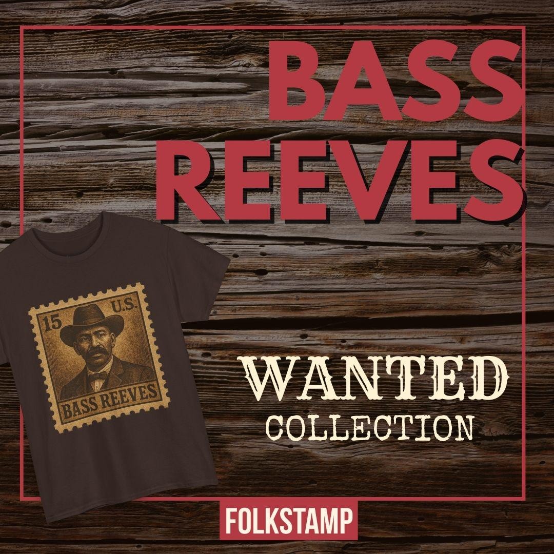 Bass Reeves Stamp Style Tee - Etsy
