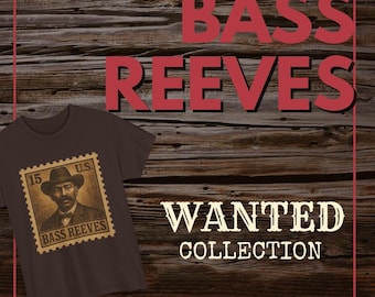 Bass Reeves Stamp Style Tee
