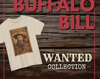 Buffalo Bill Stamp Style Tee