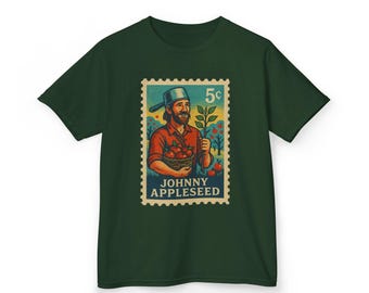 KidStamp Johnny Appleseed Stamp Style Tee