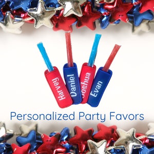 4th of July party Personalized Popsicle Holder Ice Pop Holder kids summer party favor camping gift fourth of July family reunion gifts