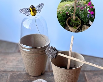 Wildflower gift DIY kid gardening spring seed growing planting kit children gardening accessories save the bees easter activities kids