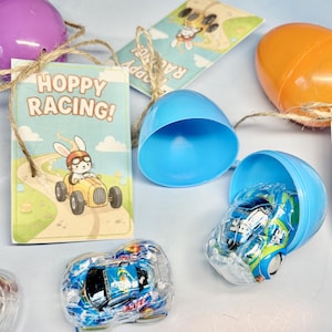 Easter Toy for kids Egg Hunt Game for Children Party Favor Basket Filler Non Candy Alternative Prize Classroom Easter egg filler for boys