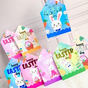 Easter tags, printable easter cards, printable easter tags