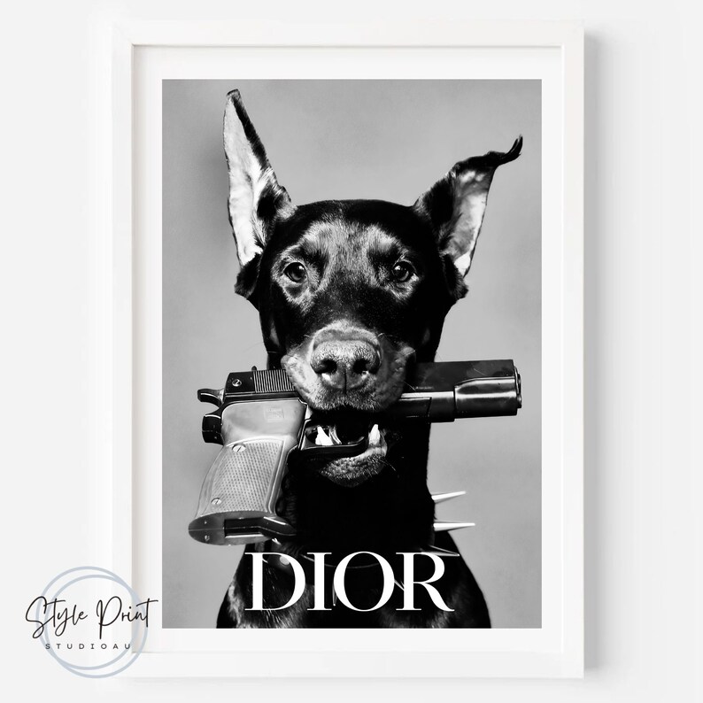 Black and White Fashion Print, Wall Art Poster Etsy Canada