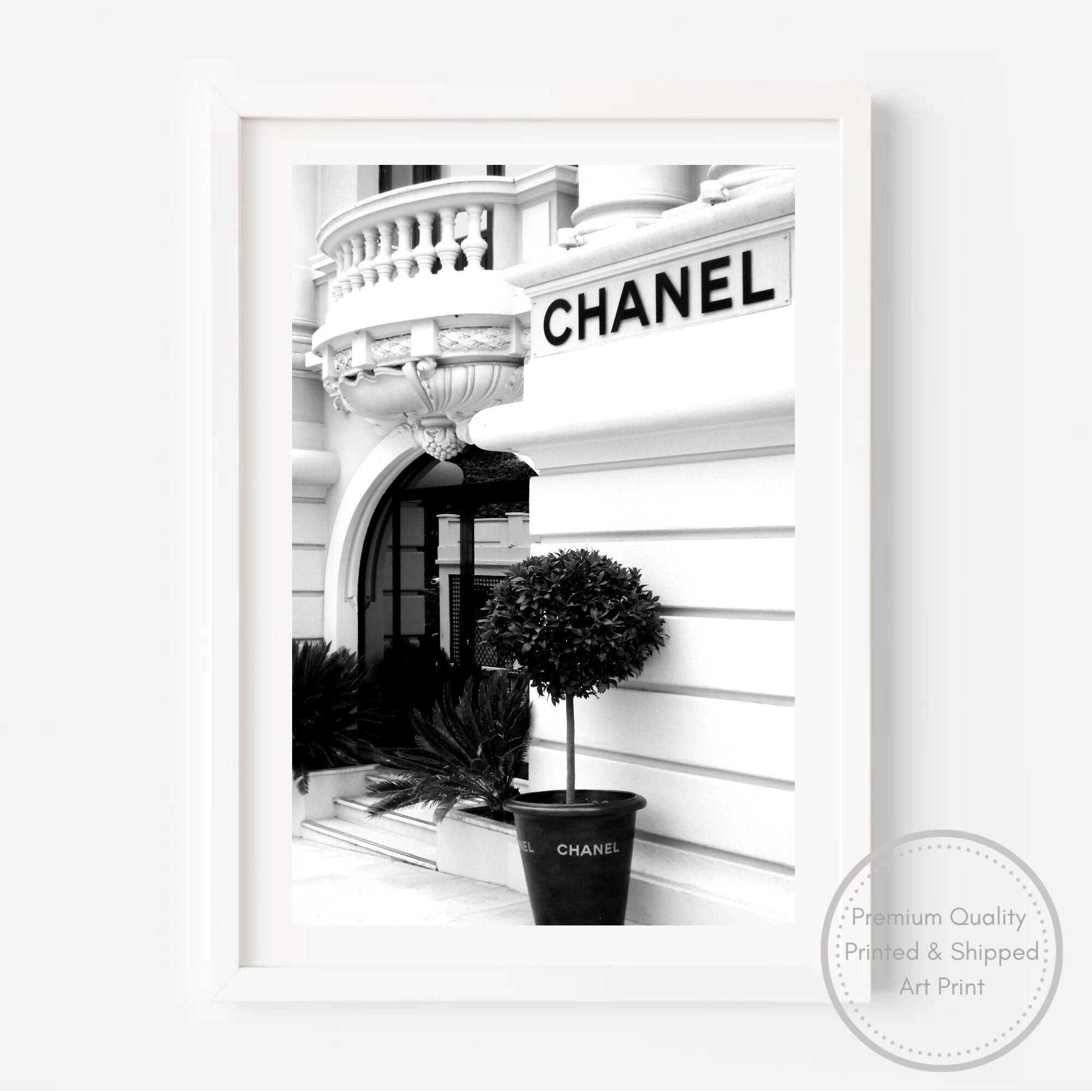 Black and White Fashion Wall Art Poster Etsy Australia