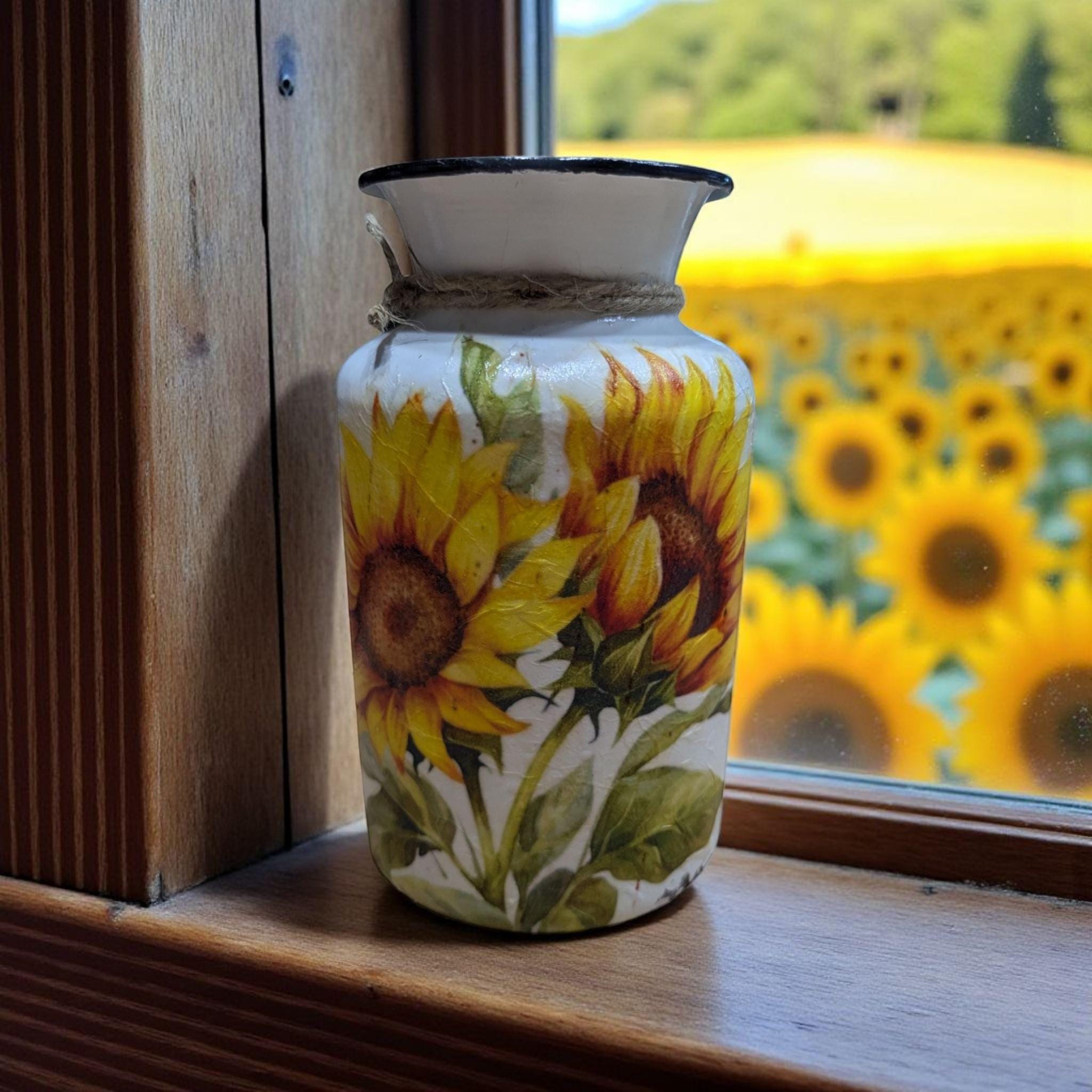 Vintage Metal Vase - Etsy