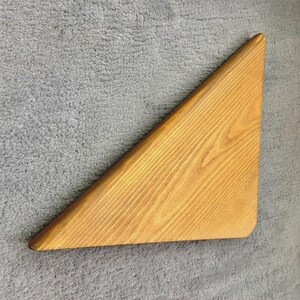 Rundade hörnhyllor, Hemkamera, Flytande trähylla, Hemmakontor, Rymdsäkerhet, Babyvakt, Present till mamma, TheArtofShelves