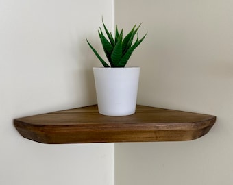 Estantes de esquina pentagonales con radio biselado, cámara para el hogar, estante flotante personal, oficina en casa, seguridad del espacio, decoración del hogar, monitor para bebés