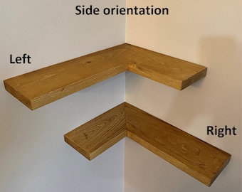 Eckregal, schwebend, Holzregale, Gewächshaus, weiß, rustikale Eckregale, Organizer, Aufbewahrung, Badezimmerdekor, handgefertigt, Küchenregal