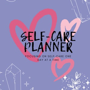 Self Care Planner Download, Self Care Planner Printable, Self Care Printable, Digital Download, Wellness Planner, Wellness Download
