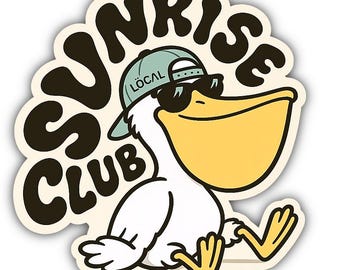 LÖCAL Sunrise Club | Daytona Beach Löcal | 3” Vinyl Sticker