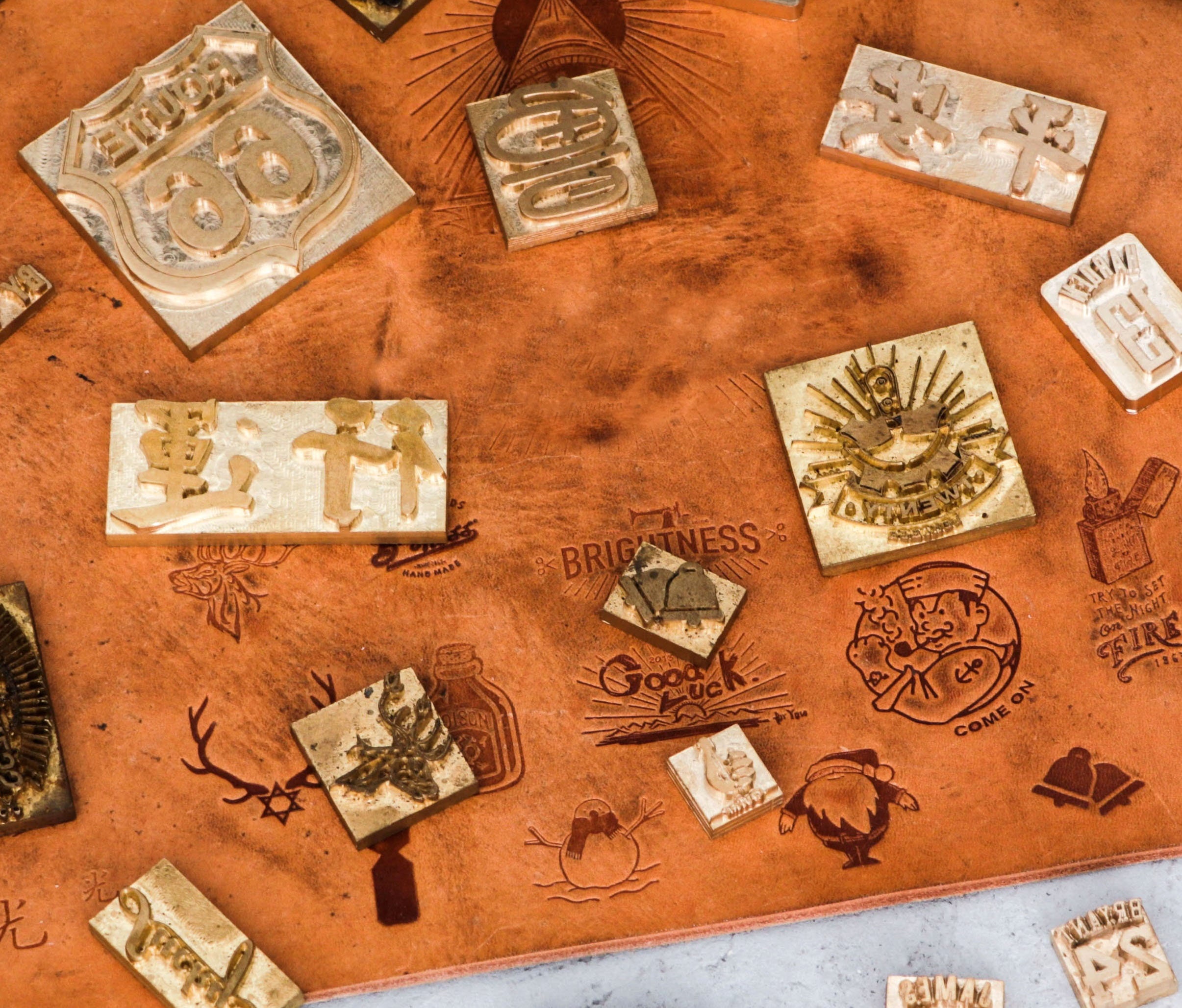 Custom Made Leather Stamp Branding Ironcustom Leather Stamp Etsy