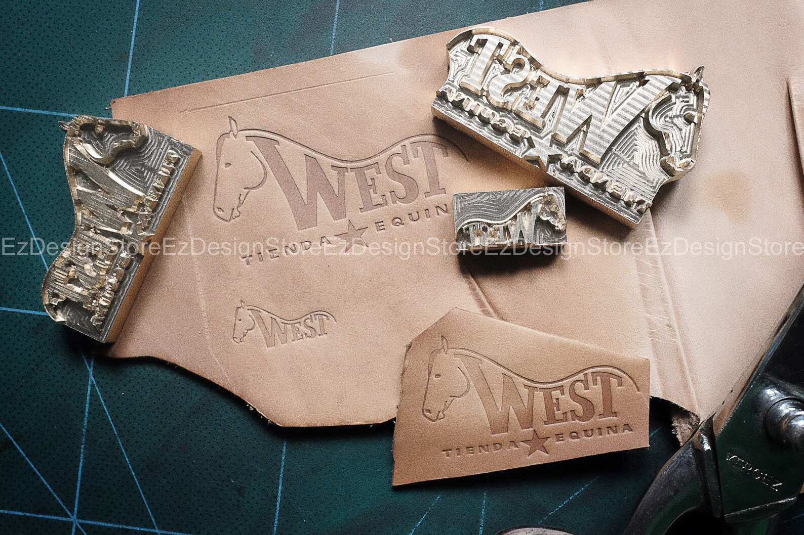 Custom Made Leather Stamp Branding Ironcustom Leather Stamp Etsy