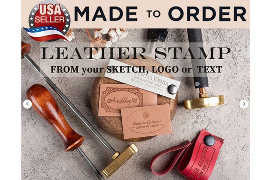 Custom Made Leather Stamp Branding Iron,custom Leather Stamp Logo,wood