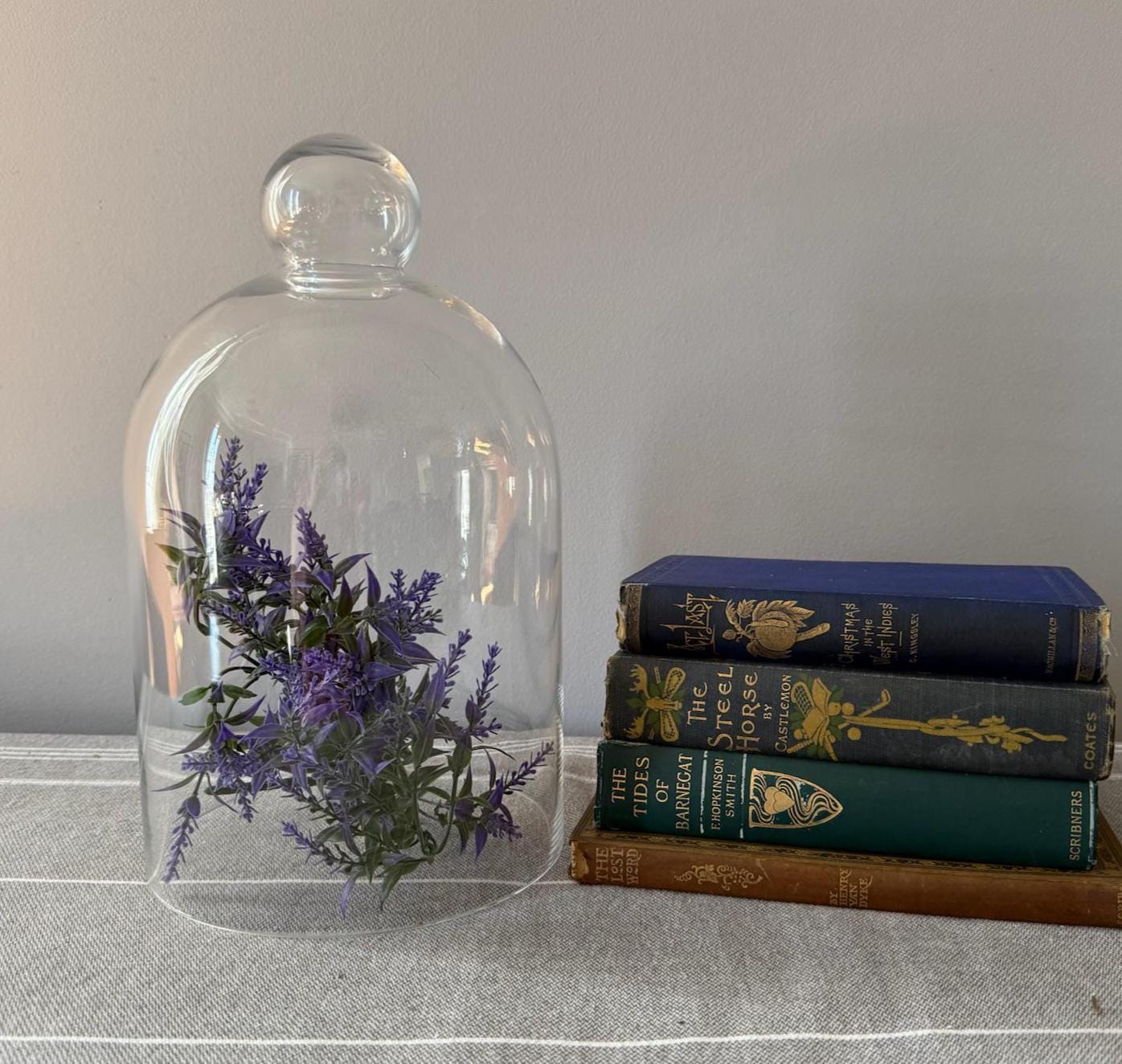 Glass Cloche Candle - Etsy display picture 2