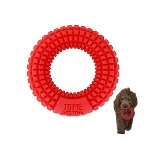Dog Chew Toys for Aggressive Chewers - Chew Ring Interactive Medium Large Dog Puzzle Toys