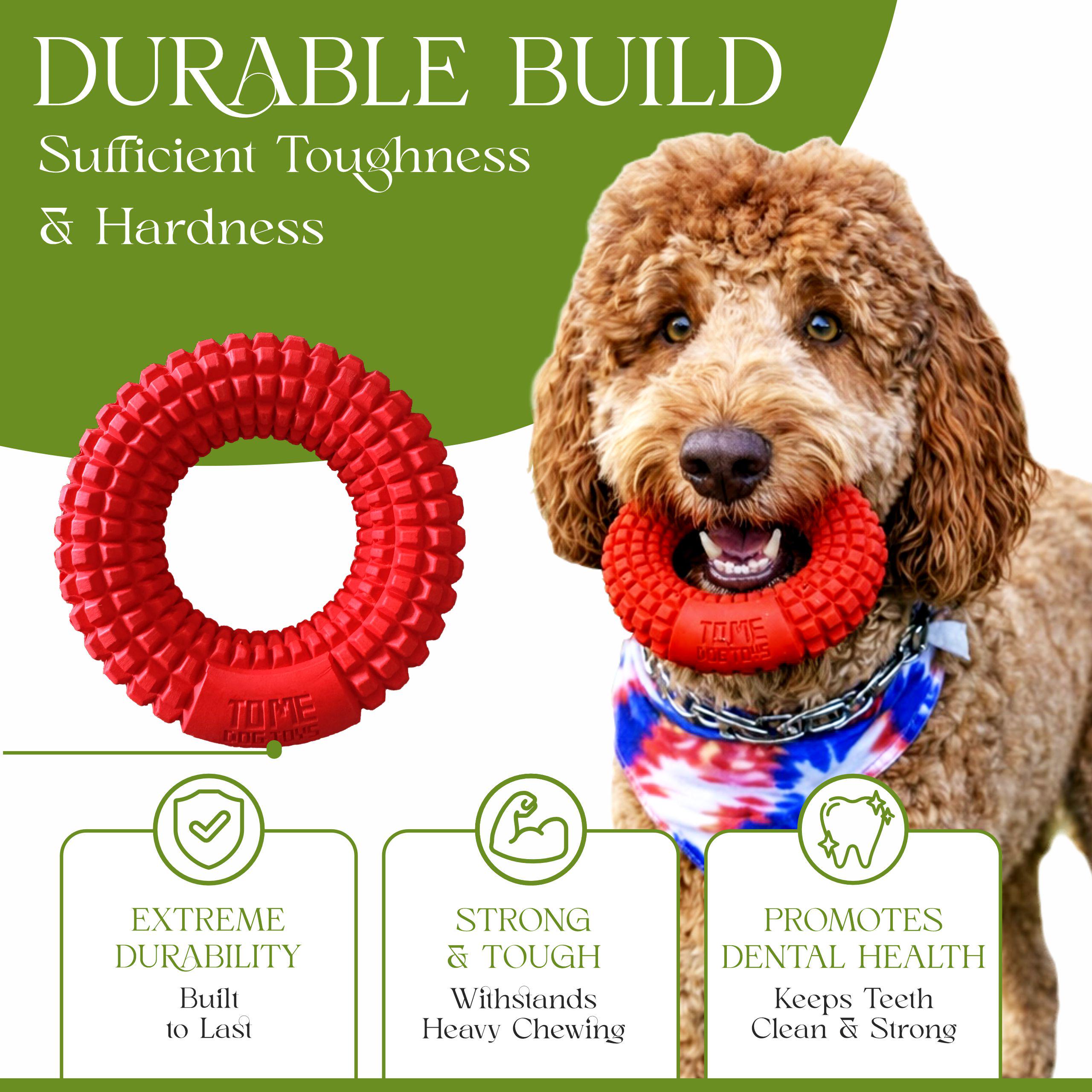 Dog Chew Toys for Aggressive Chewers - Chew Ring Interactive Medium Large  Dog Puzzle Toys - Etsy