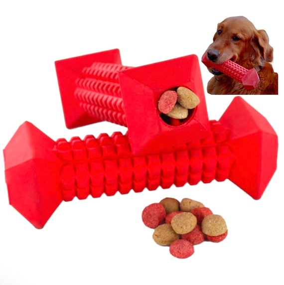 Dog Chew Toys for Aggressive Chewers  Tough Chew Toys for Dogs With Treat  Dispenser -chew Bones for Large Dog - Etsy Australia