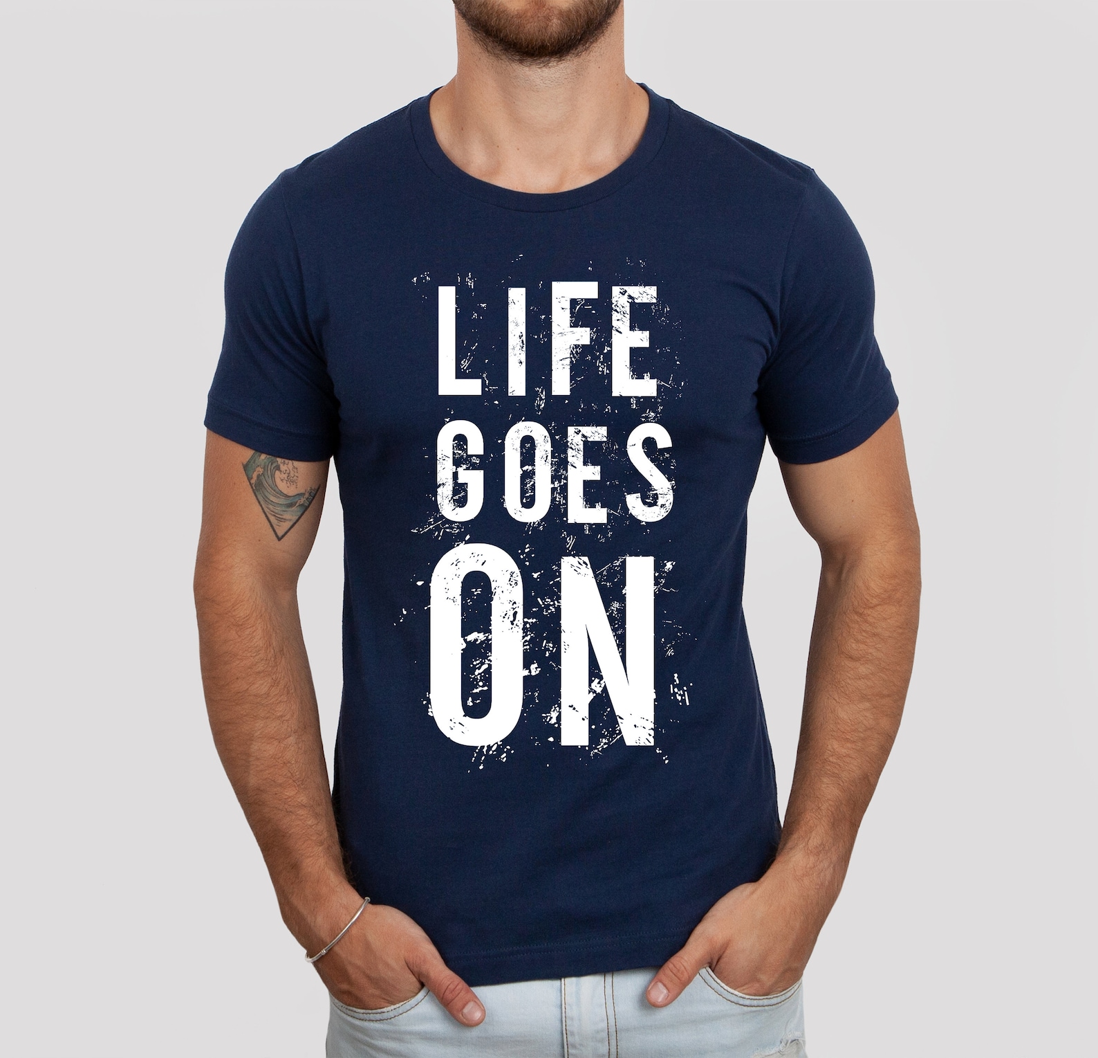 Life Goes on Shirt Living the Life Unisex Shirt, Positive Affirmation ...