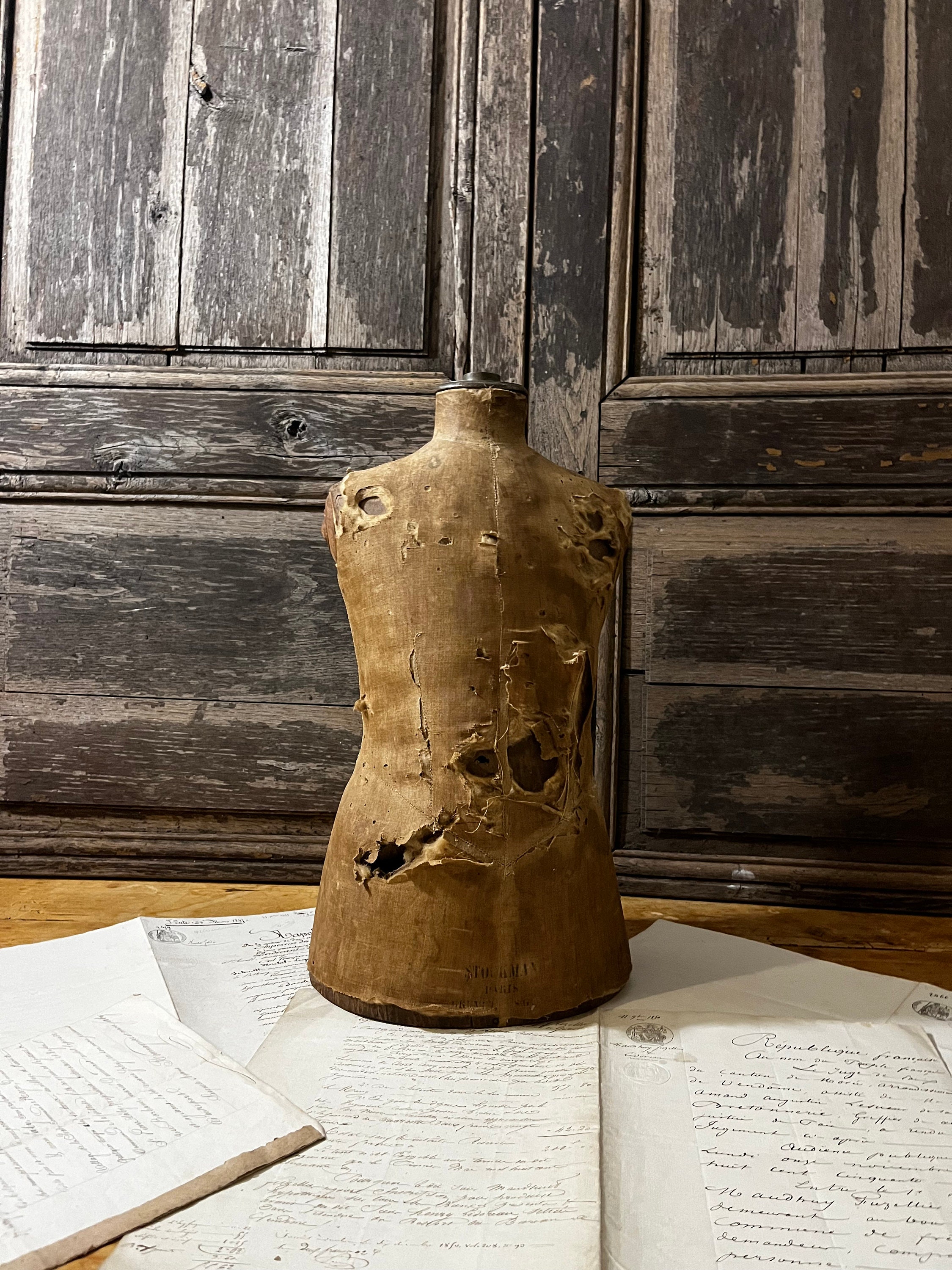 Shabby Child Stockman Bust, Dress Form Etsy