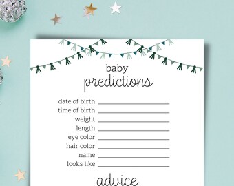 Baby Candy Bar Game Printable Baby Shower Game With Watercolor Greenery ...
