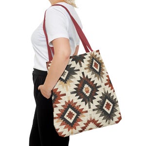 Azteken Tote Bag: Arbeitstasche im Southwestern Western Style