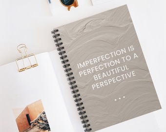 L'imperfezione è la perfezione - Diario di cura di sé