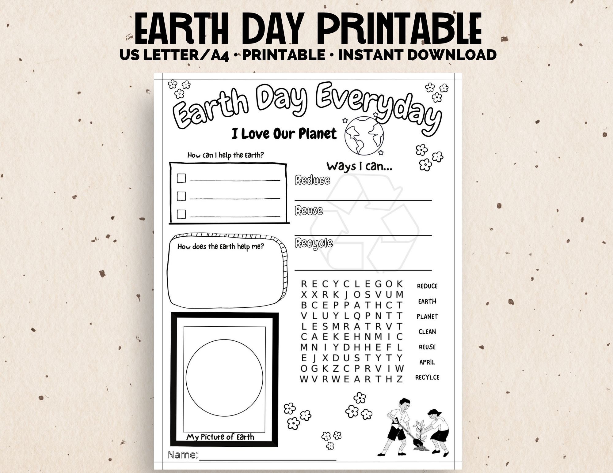 Earth Day Worksheets 7th Grade Earth Day Worksheets 7th Grade