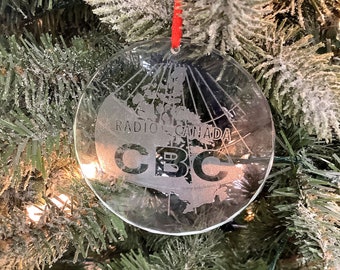CBC (1958-1966) K9 Crystal Ornament | Licensed CBC Merchandise | Made in Canada | Christmas