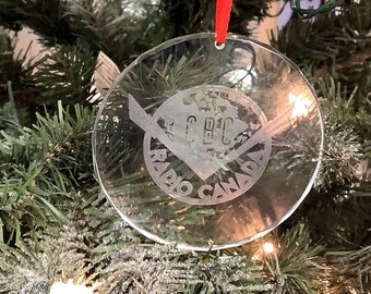 CBC (1940-1958) K9 Crystal Ornament | Licensed CBC Merchandise | Made in Canada | Christmas