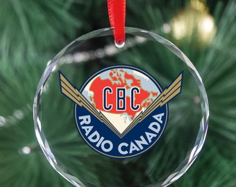 CBC (1940-1958) K9 Crystal Ornament | Licensed CBC Merchandise | Made in Canada | Christmas