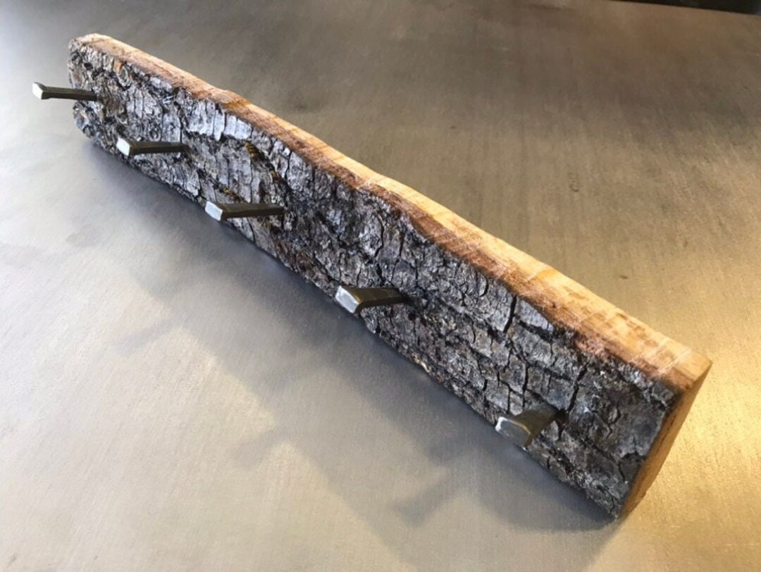 Reclaimed Oakwood Key Rack Hanger Organizer for Entryway Etsy