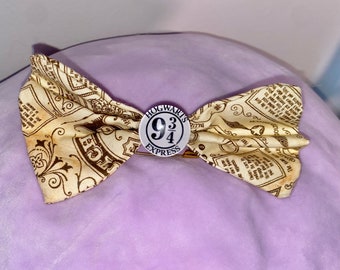Harry Potter Bow! cute kawaii bow, Decora hair clips