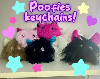 Poofies keychains! >o< | fairy kei yumekawaii kawaii Decora pastel fashion
