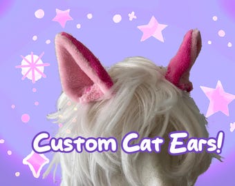 Kitty Ears! cute kawaii cat ears, furry costume ears