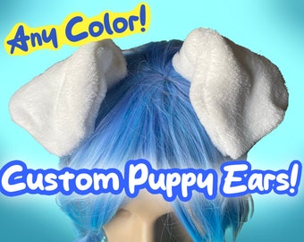 Puppy Ears! cute kawaii dog ears, furry costume ears