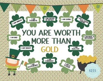 St Patrick’s Affirmation March Bulletin Board