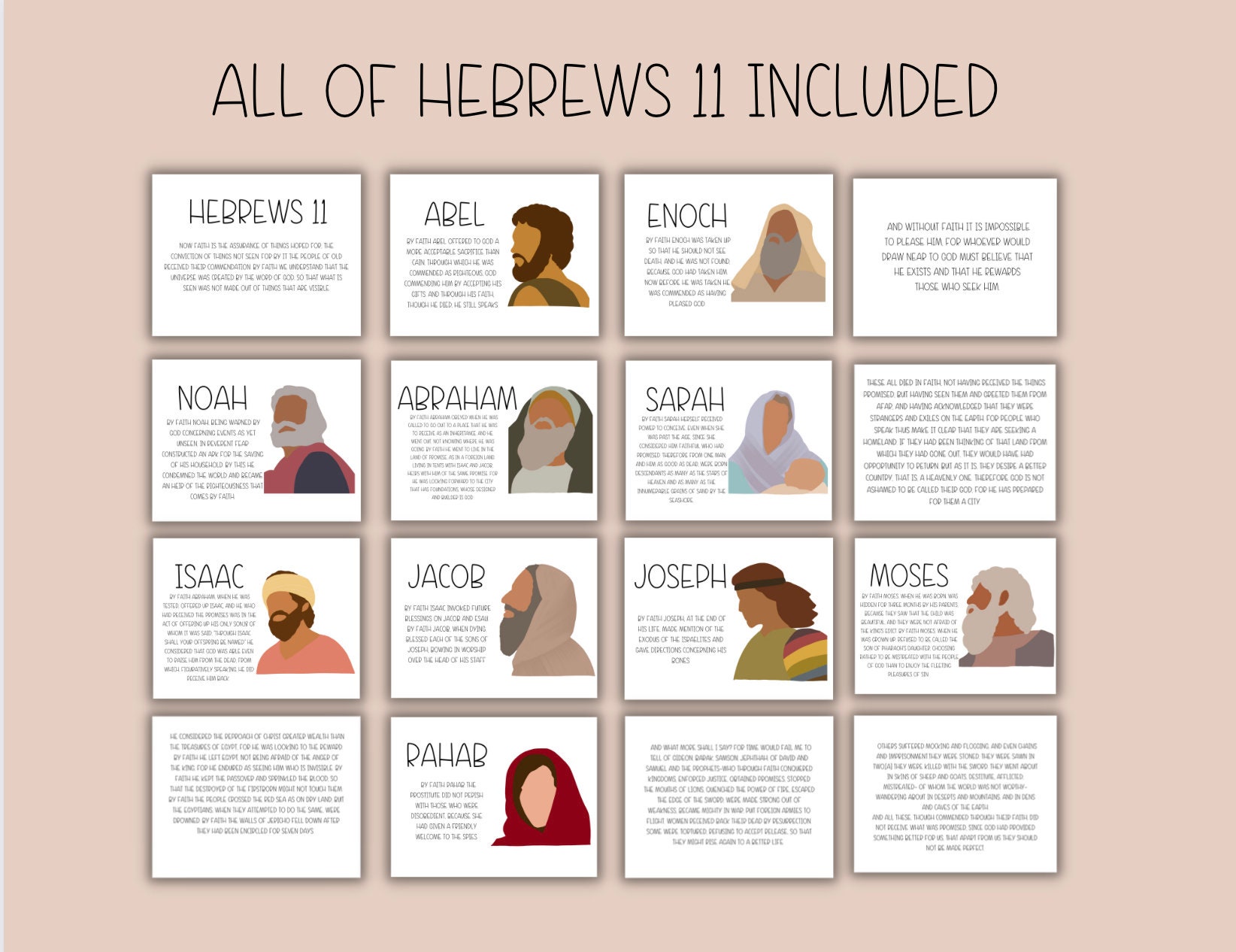 Hebrews 11 Hall Of Faith Scripture And Hand Drawn Art Etsy hebrews-11-hall-of-faith-scripture-and-hand-drawn-art-etsy