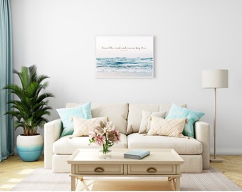 Matthew 8:27 Even the Wind and Waves Obey Him Print 17 x 11in