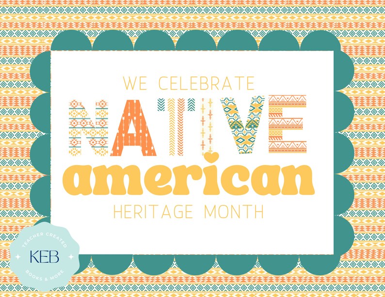 November Native American Heritage Month Bulletin Board - Etsy