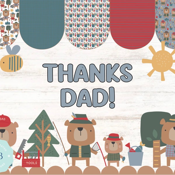 Thanks Dad! Fathers Day Bulletin Board
